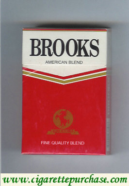 Brooks cigarettes American Blend Fine Quality Blend